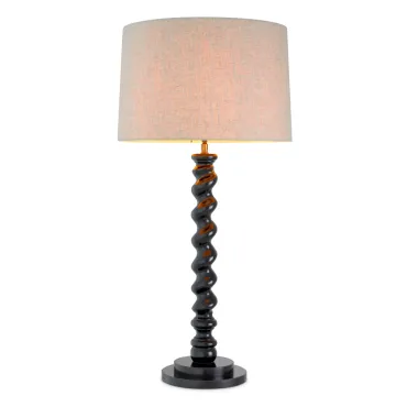 Massimo Piano Black Table Lamp