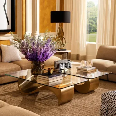 Chamberlin Brass Coffee Table