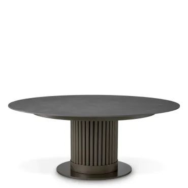 Volterra Bronze Round Coffee Table 
