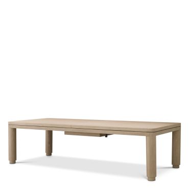 Atelier Large Washed Oak Extendable Dining Table