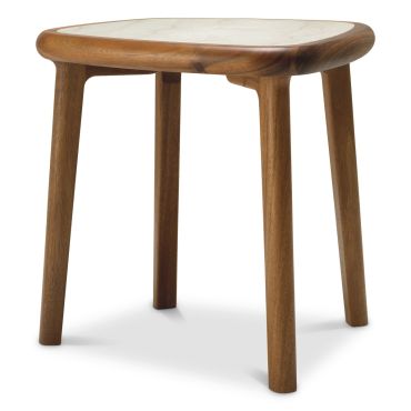 Wilma Mahogany Side Table