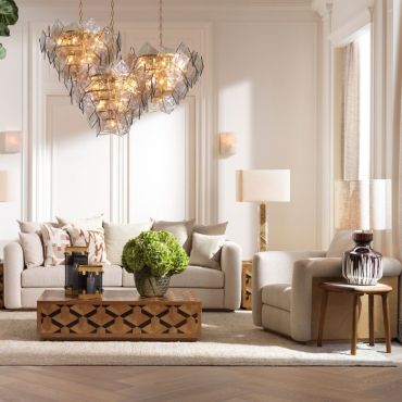 Wilma Mahogany Side Table