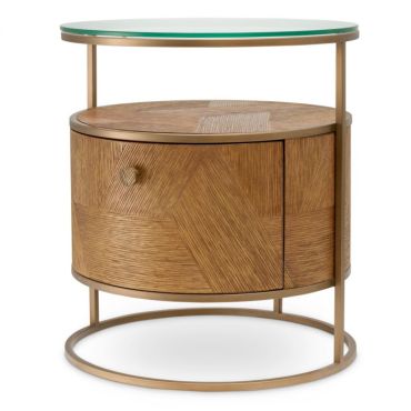 Velutto Caramel Oak Nightstand