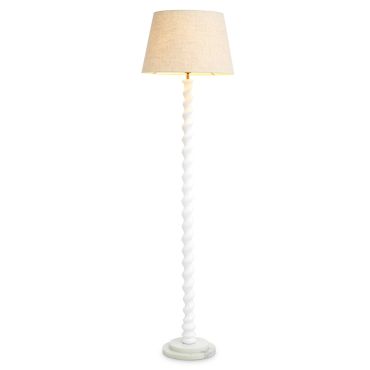 Massimo Piano White Floor Lamp