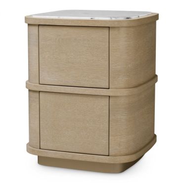Cabana Washed Oak Nightstand Small