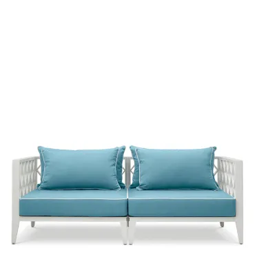 Ocean Club Small White Outdoor Sofa
