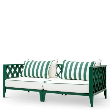 Ocean Club Small Green Outdoor Sofa