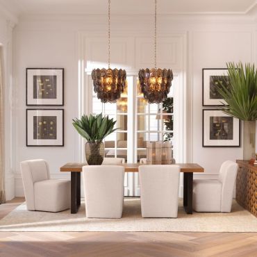 Selene Renato Ecru Dining Chair 