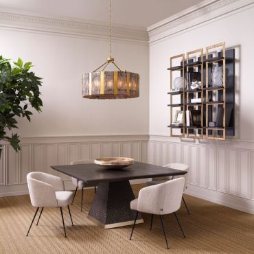 Rexton Ebony Oak Dining Table