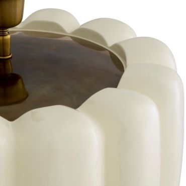 Barocco Off-White Table Lamp