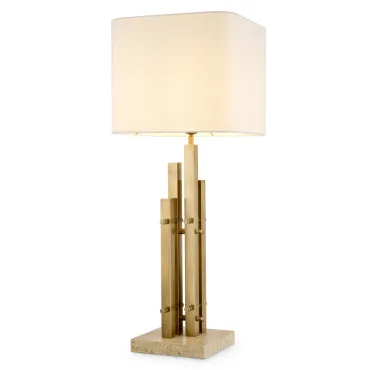 Destino Vintage Brass Table Lamp