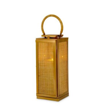 Georgian Vintage Brass Hurricane Large