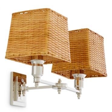 Lexington Double Nickel Wall Lamp