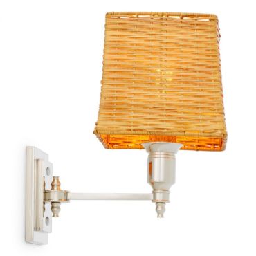 Lexington Single Nickel Wall Lamp