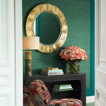 Ronin Vintage Brass Mirror