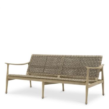 Manzo Aged Teak Outdoor Sofa