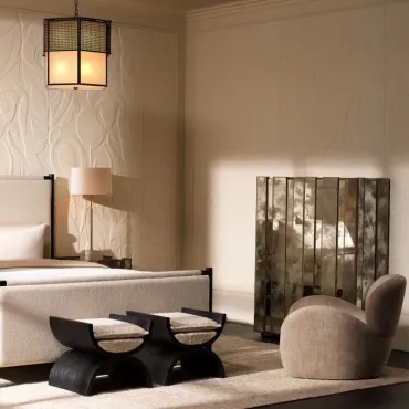 Nottingham Antique Mirror Bar Cabinet