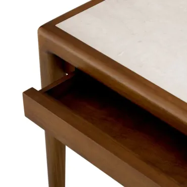 Hensley Mahogany Side Table