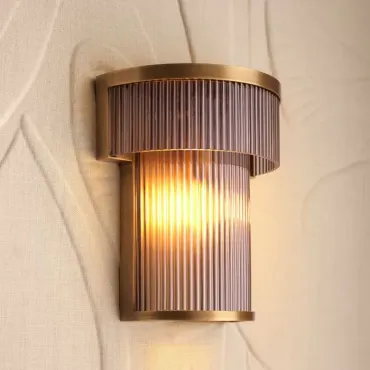 Andromeda Antique Brass Wall Lamp