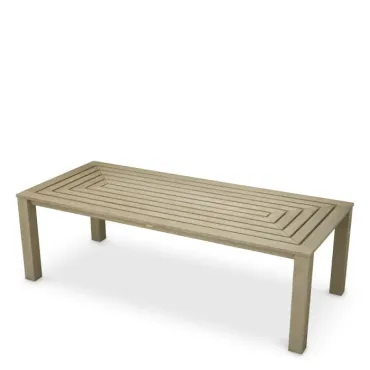 Vistamar Aged Teak Outdoor Dining Table