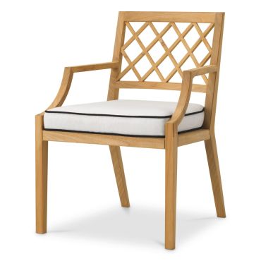 Paladium Natural Teak Outdoor Dining Chair 