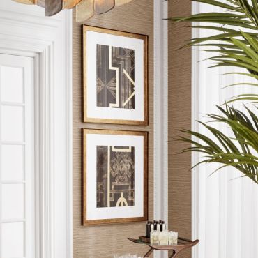 Trellis Pattern By Ethan Harper I Print - Set of 2