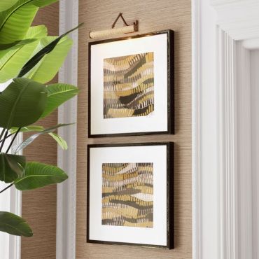 Metallic Undulation By June Erica Vess Print Set Of 2