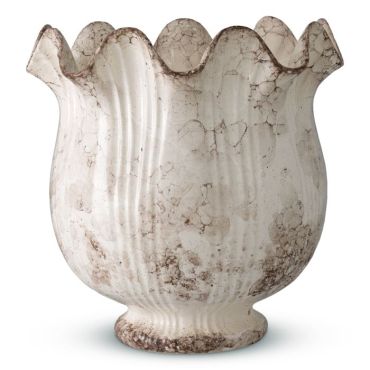 Tulipa Grey Ceramic Vase