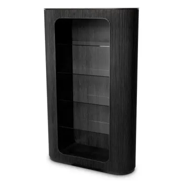 Bogota Charcoal Grey Oak Cabinet