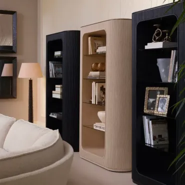 Bogota Charcoal Grey Oak Cabinet