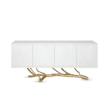 Magnolia Sideboard - Customise Wood Veneer, Lacquer