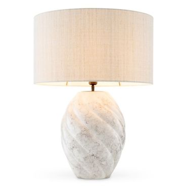 Jarrow Grey Ceramic Table Lamp