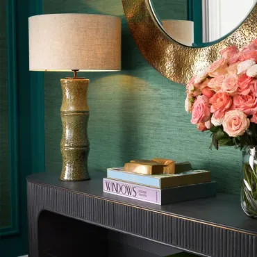 Bonny Vintage Green Table Lamp