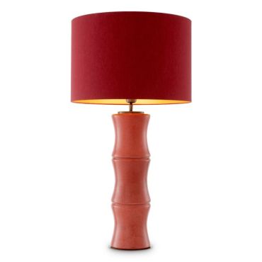 Bonny Coral Red Table Lamp