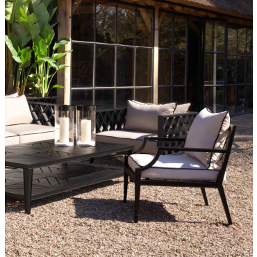 Bella Vista Black Outdoor Armchair