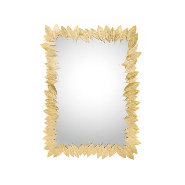 Leaf Rectangle Mirror - Customise
