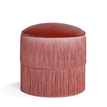 Fringes Fabric Stool - Customise