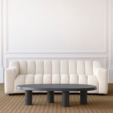 Kelly Small Boucle Cream Sofa