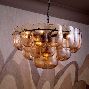 Gustave Champagne Glass Chandelier