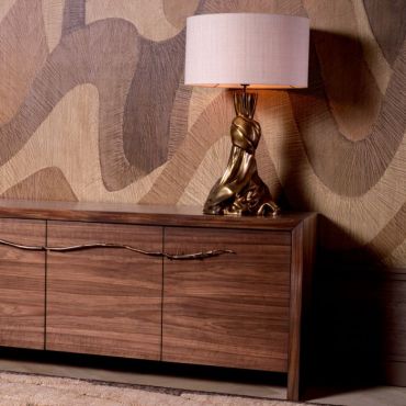 Banyan Vintage Brass Table Lamp