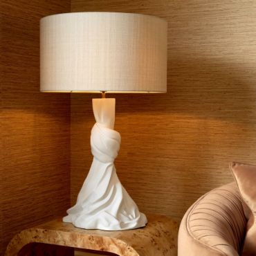 Banyan White Table Lamp