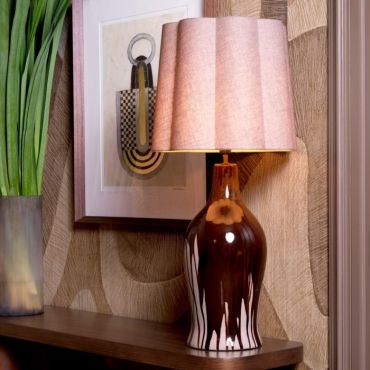 Beatriz Brown Table Lamp