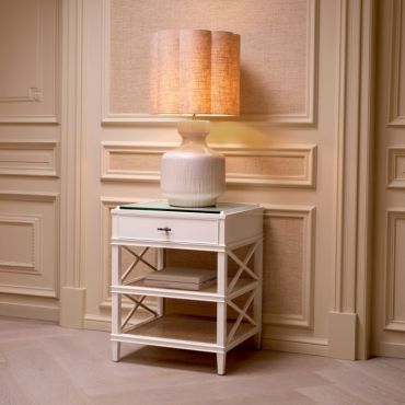 Bahamas White Side Table