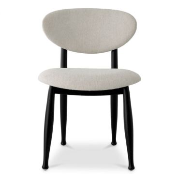 Allston Dining Chair Classic Black / Sentier Cream