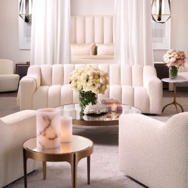 Artemisa Side Table Brushed Brass