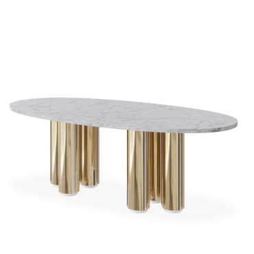 Moon Oval Outdoor Dining Table - Customise