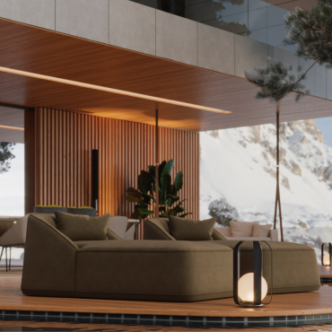 Flow Outdoor Sunbed - Customise