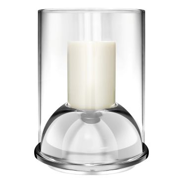 Oh De Christofle Stainless Steel Large Hurricane