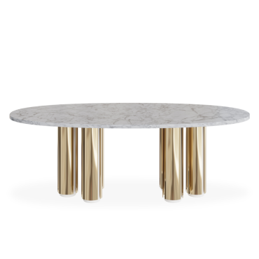 Moon Oval Outdoor Dining Table - Customise