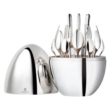 Flatware Set for 6 People  (24 Pieces ) Mood Silver Plated